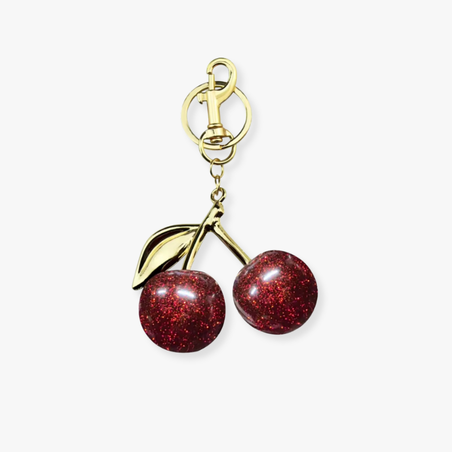 Golden Cherry Charm